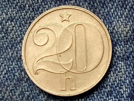 Чехословакия, 20 геллеров (1988 г.) Ціна