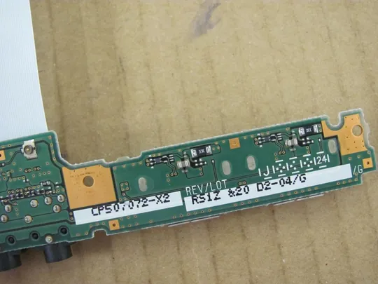 номер0270-64 плата USB ADIO VGA CP507070-Z2 для FUJITSU P701 P702 оригінал Продаж