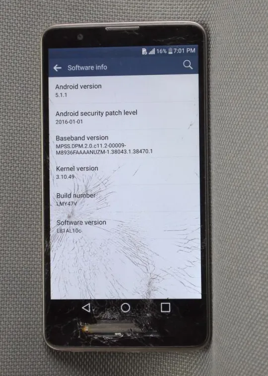Купити LG Stylo 2 LTE #4 оригинальный смартфон LG-L81AL 8Gb экран 5.7" HD IPS 720 x 1280 LCD