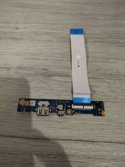 фото, Плата USB + Audio з шлейфом для ноутбука Acer Aspire 3 A3 N19H1 A315 A315-34 A315-34-C5JC