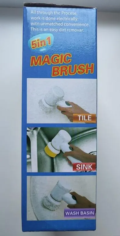 Бездротова багатофункціональна електрична щітка magic brush 5в1 З аукціону