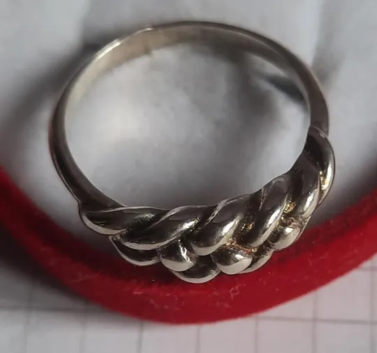 Кольцо женское СССР серебро размер19 k1112 Ціна