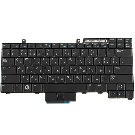 Купити Клавіатура для ноутбука DELL (Latitude: E6400, E6410), rus, black