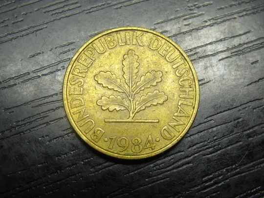 10 пфенігів ФРН 1984 J Ціна