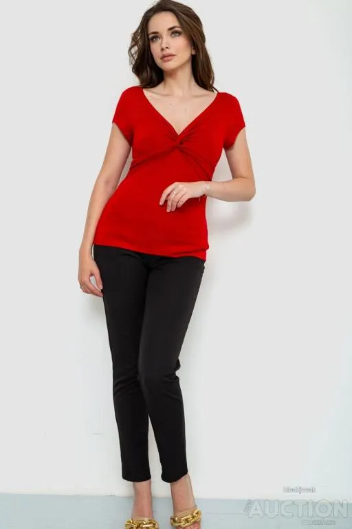 Купити Футболка женская, цвет красный, 186R606