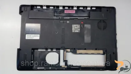 фото, Нижня частина корпуса для ноутбука Packard Bell EasyNote TK13, P5WS6, б/в