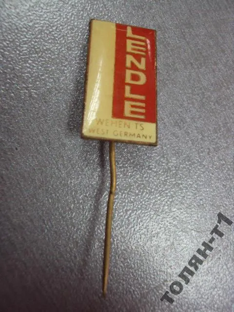 Купити знак гдр фрачник LENDLE WEHEN TS WEST GERMANY №9960