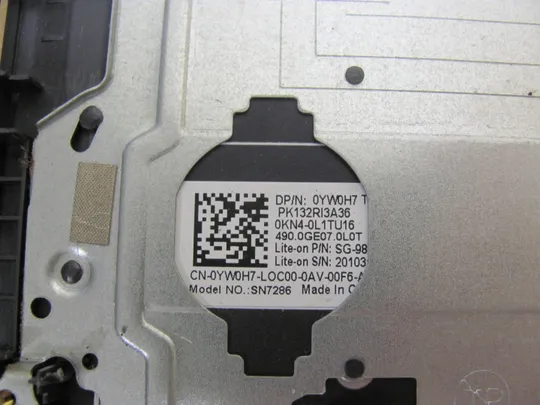 номер0956-8 Кришка панель клавіатура ДОНОР 0YW0H7  для DELL Inspiron VOSTRO 15 3500 3501 3505 оригінал Торговий майданчик