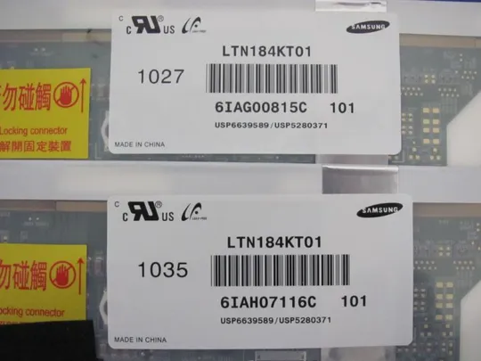 41-1 матриця SAMSUNG LTN184KT01 LJ96-04303C для MEDION P8614 оригінал Продаж