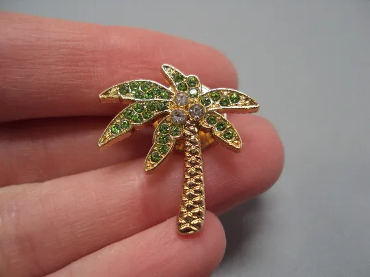 Значок пін пальма знак брошка №18434 З аукціону