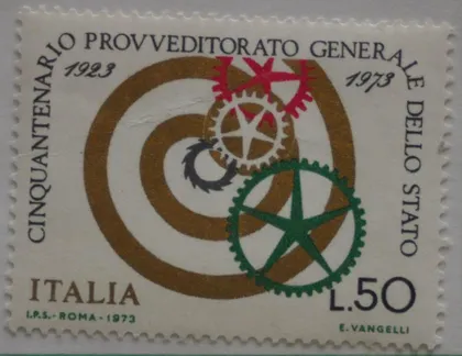 фото, Италия государственное управление 1973 MNH