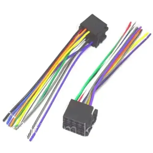 Роз'єм автомагнітоли ISO гніздо здвоєний, CCA, ISO-002B  BLAUPUNT16pin Ціна