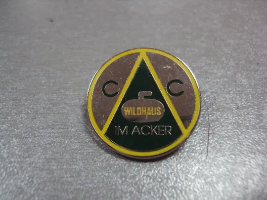 Купити знак керлинг cc curling club wildhaus im acker №2851