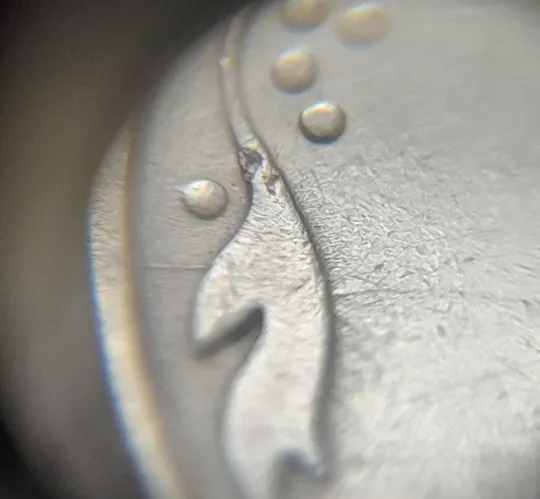 (5494) 25 копійок 1994 1ББм розкол на реверсі (25 копеек 1994 1ББм брак) Продаж