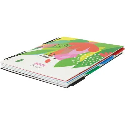 Купити Блокнот Optima Flowers, B5 с разделителями 120 листов, клетка (O20356-17)