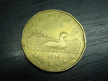 фото, 1 долар Канада 1996
