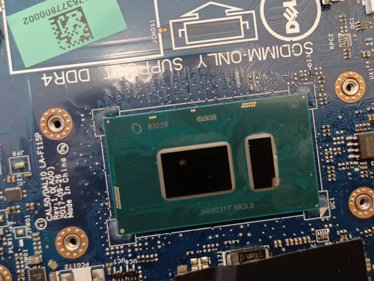 номер1065-29 материнська плата CAL50\DAL10 LA-F115P  I5-8250U SR3LB для  DELL Latitude 3590 Mainboard Материнка Основна плата Системна плата Плата системи Laptop motherboard мамка ноутбучна плата  оригінал Недорого