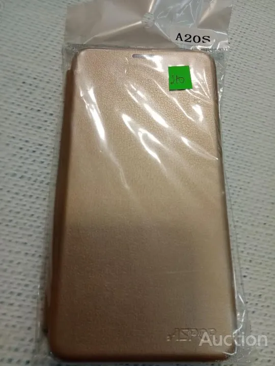 Чехол книжка aspor для Samsung A20s золотой Ціна