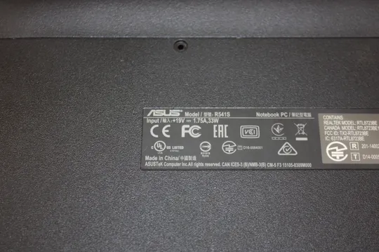 Нижня частина корпусу Asus X541S (00646) З аукціону