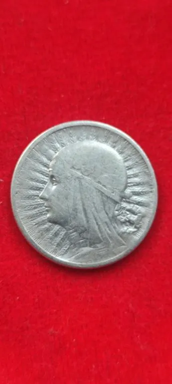 1933 год монета 2 злотых серебро Польша Ядвига kd638 460грн Ціна