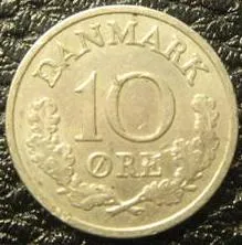 Купити 10 оре 1970 Данія