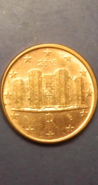 1 євроцент 2016 Італія Ціна