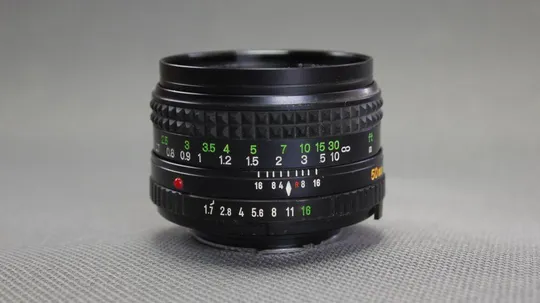 Об&#039;єктив Minolta MD Rokkor-X 1:1.7 f=50mm Ф49/Ф55мм (24x36mm) Japan Вживане Продаж