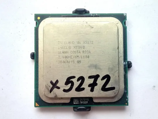 2x ядерный процессор Intel Xeon X5272 SLANH 3.4GHz/6M/1600MHz (аналог Core2Duo E8700) socket 771 Ціна