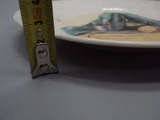 Декоративная тарелка фарфор роспись натюрморт Одесское художественное училище 2,3 х 20,4 см №740 Недорого