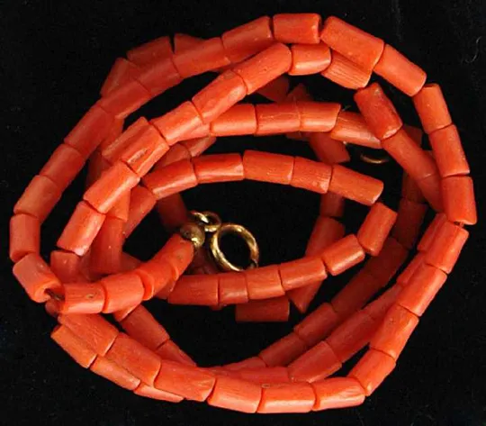 Антикварне коралове намисто коралі 1920-ті Germany З аукціону