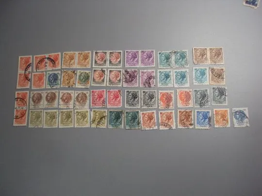 марки Италия стандарт монеты нумизманита Сиракузская монета лот 53 шт гаш №2647 Ціна