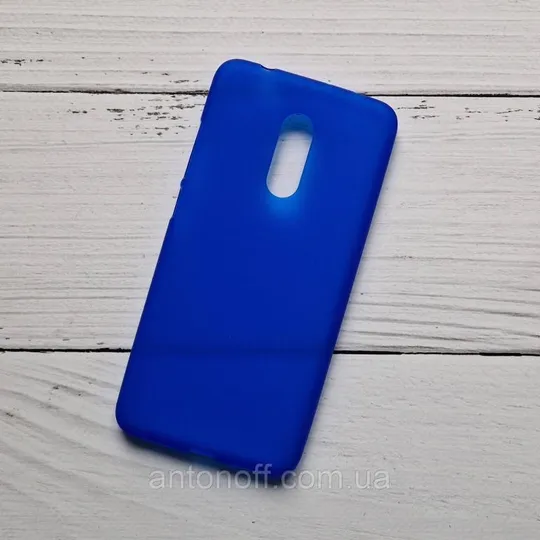 Чохол Xiaomi Redmi 5 для телефону силіконовий Синій Ціна