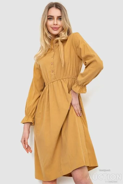 Платье нарядное, цвет бежевый, 246R203 Ціна