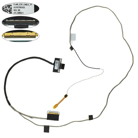 Шлейф матриці для ноутбука Lenovo (ThinkPad: FL490, L490) 40pin LED (DC02C00EB20) Ціна