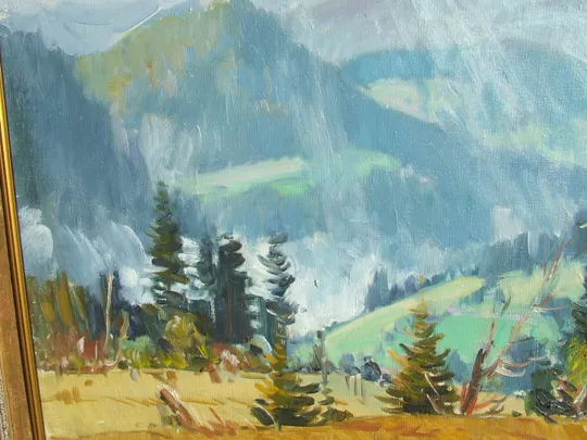 Нар.худ.Урср. Шолтес З. 1909-1990 рр. роз. 60х80 см. п.о. 1960 рр. закарпатська школа Ужгород . Продаж