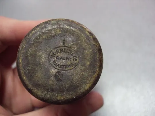 Рюмка стопка Варшава norblin and co galw warszawa латунь 4,5 см №10547 Продаж