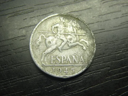 10 сентимів Іспанія 1945 Ціна
