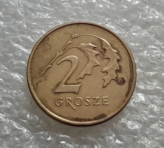 Купити (6867) 2 грош Польщі 2010 (2 гроша Польща, Польша, Polska)