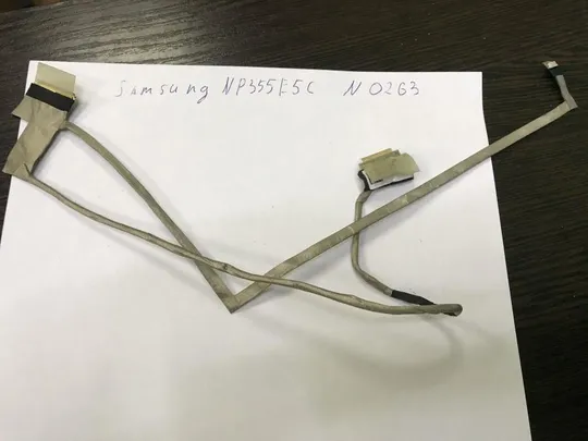 N0263 Samsung NP355E5C Шлейф Матриці Ціна