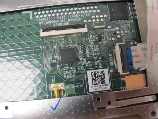 755-31 тачпад 03FP5N 0P9H7P NBX0002QO00 для  Dell Latitude 7320 E7320 7420 E7420  оригінал Де купити