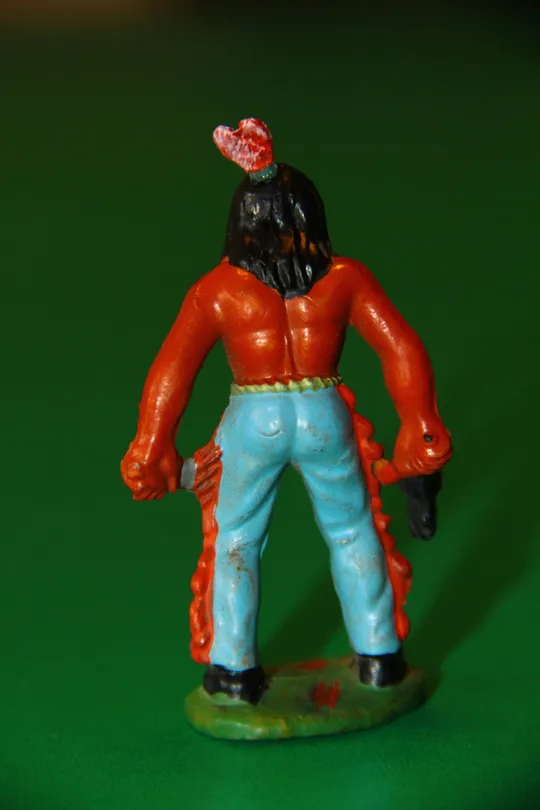 Купити індіанець ГДР № 044 ВБИВЦЯ ПАУНІ Георг Блехтшмідт КОНВЕРСІЯ рання фігурка