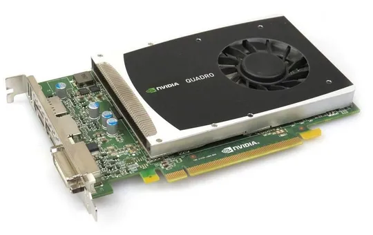 низковольтная видеокарта Nvidia Quadro 2000 128bit/1Gb/DDR5  PCI-E x16 Card выход 2x DisplayPort, DV Ціна