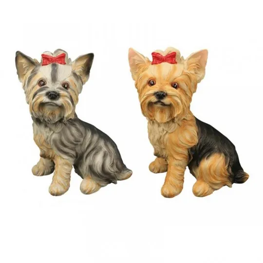Фигурка игровая Собака Йоркширский терьер Q9899-761 30 см Ціна
