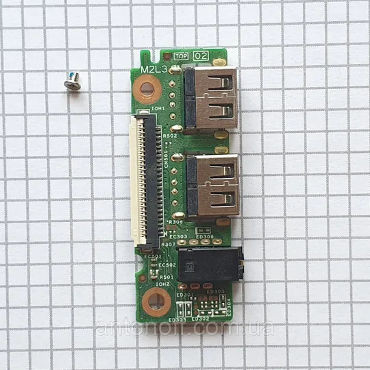 USB плата розширення портів Dell Inspiron 14 3452 P60G / Iris IO Board 14856-1 PWD 2MV5N оригінал Ціна