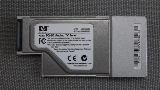 Купити TV-тюнер для компьютера или устройство видеозахвата - HP ExpressCard Analog TV Tuner Ec680 ATSC