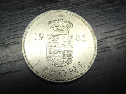 фото, 1 крона 1983 Данія