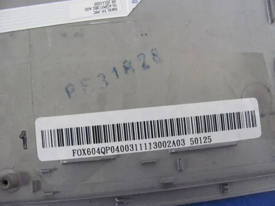 №202-2 Кришка панель палмрест та тачпад FOX604QP0400 для Acer Aspire S3 S3-951 MS2346 оригінал Недорого
