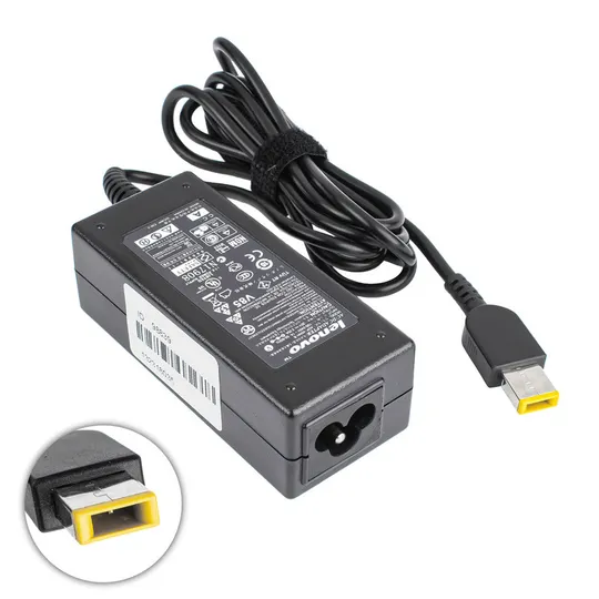 Купити Блок живлення для ноутбука LENOVO 20V, 2.25A, 45W, USB+pin (Square 5 Pin DC Plug), black (ADLX45NLC2A) (без кабеля!)