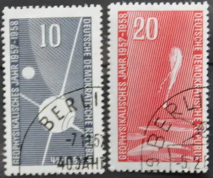 фото, ГДР Космос Геофизический год 1957