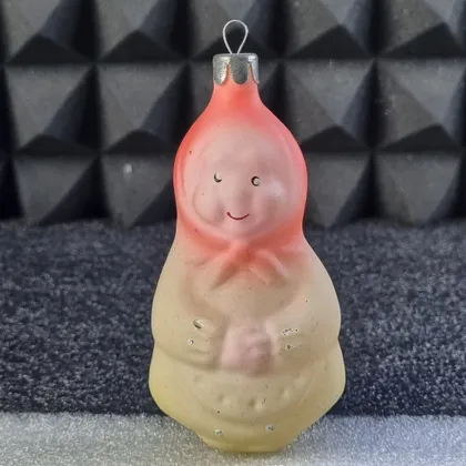 фото, Елочная игрушка "бабуся" , ссср